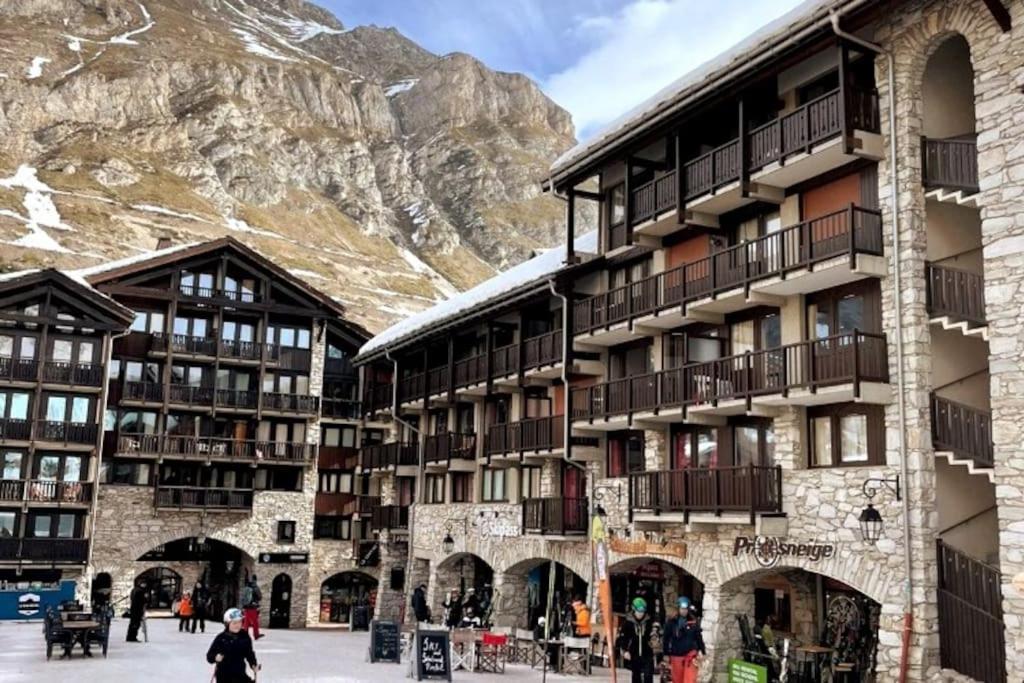 Central 3 Bedroom Chalet With Balcony Val-dʼIsère Exterior foto